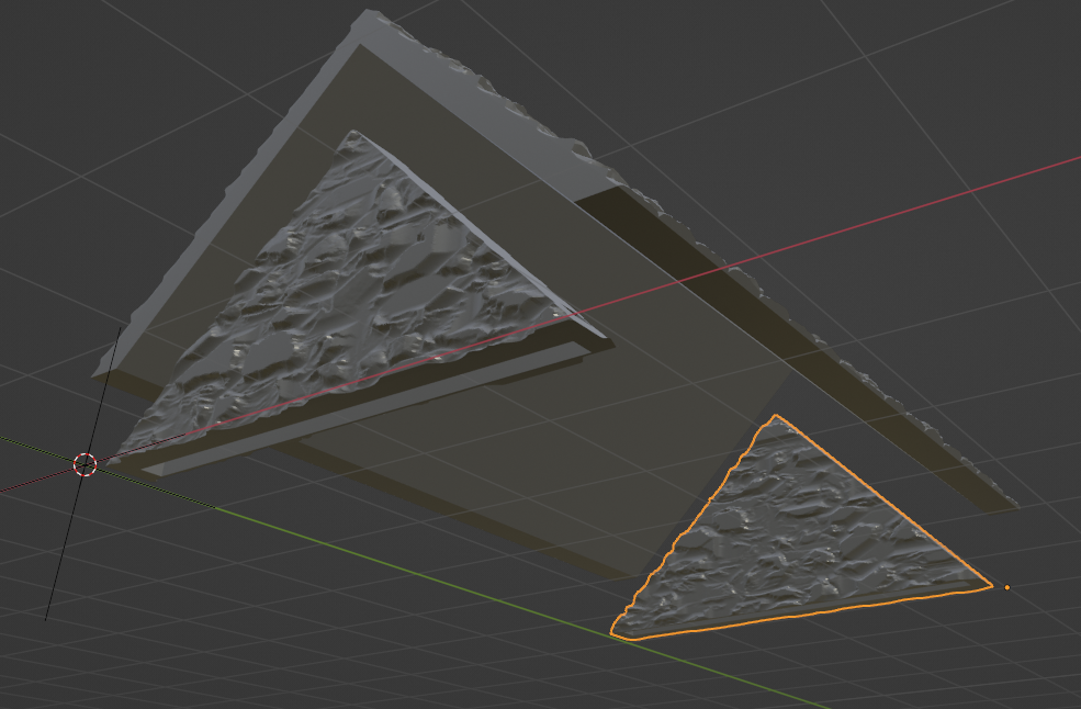Separate roof and gables